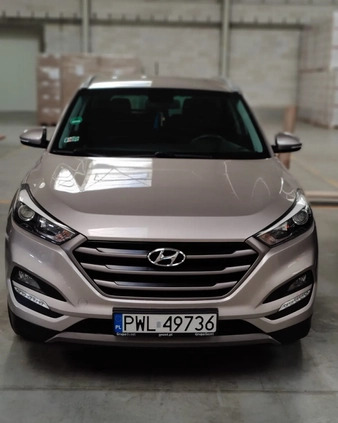 Hyundai Tucson cena 66420 przebieg: 150000, rok produkcji 2016 z Wolsztyn małe 106